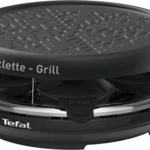 Tefal RE12A810 Neo Deco Raclette 2en1, Raclette Device + Grill 6 People, Non -Stick, zonder PBA, gemaakt in Frankrijk (3168430334380)