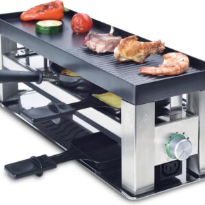 Solis Table Grill 4 in 1 790 - Multifunctioneel Grill Apparaat - Gourmetstel 3 Personen (7611210977452)