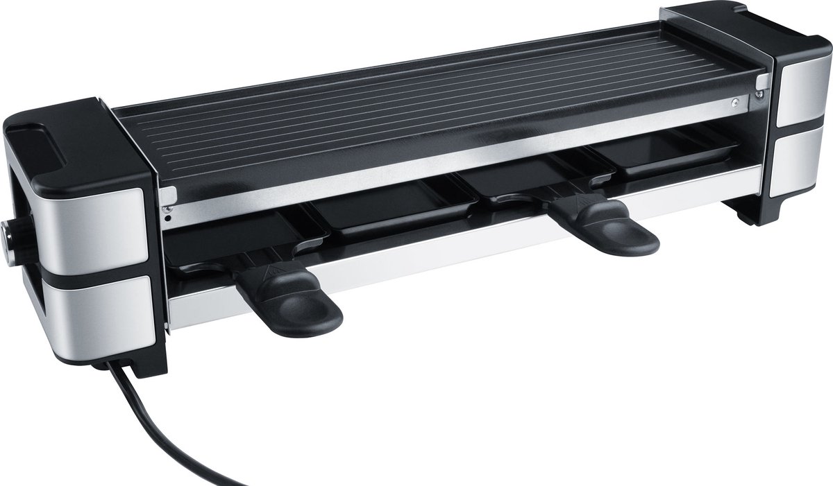 Steba RC140 Gourmetstel Raclette - Grill & Bakplaat - 4 personen - PFAS-vrije coating - Regelbare thermostaat (4011833304469)