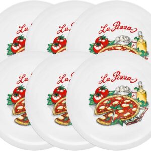 Set van 6 Italiaanse Pizzaborden - Napoli Design (9101043022637)
