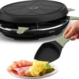 Tefal Neo Deco RE31E8 - Gourmetset - 8 Personen - Anti-aanbaklaag - Compact - Geschikt voor Raclette (3168430349902)