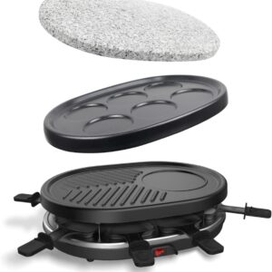 Core® Gourmetstel 8 Personen - Gourmetstel - Gourmetstel 4 Personen - Zwart‎- 35 x 25 x 12 cm; 5.5 kg (6153229055017)