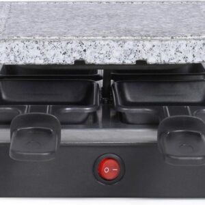 REN® Gourmetstel 4 Personen - Gourmetstel - Gourmetstel 4 person - 600 watt - Zwart - 22cm x 22cm x 13cm (6153538831883)