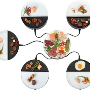Bourgini Chef's Dinner Party Gourmetstel - 5 Personen - Bakplaat - PFAS-vrij - Vaatwasserbestendig (8721154800217)