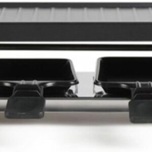 DYNA® Gourmetstel 4 personen - Gourmetstellen - Gourmet - Zwart - ‎50cm x 11cm x 10 cm (6153237575538)