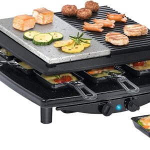 REN® Gourmetstel 8 personen - Gourmetstellen - Gourmet - Zwart - ‎39cm x 37cm x 14cm (6153232967987)