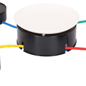 Blokker Gourmetstel 4 personen 1800W Zwart - Gourmetset met Anti-aanbaklaag - Ieder Eigen Bakplaat - Inclusief Houten Gourmet Spatels (8718827269518)