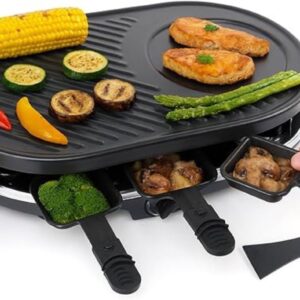 Core® Gourmetstel 8 Personen - Gourmetstel - Gourmetstel 4 Personen - Zwart - 30cm x 25cm x 25cm (6153229051088)