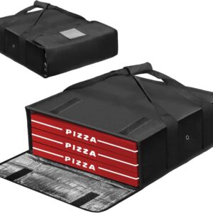 Geïsoleerde Pizzatas voor Warm Leveren en Thuisgebruik - 20x20x6 cm (9101024579983)