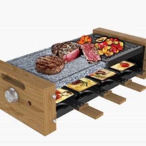 Grilplaat Cecotec Cheese&Grill 8400 Wood MixGrill 1200 W (8435484031004)