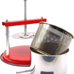 Kaasbereidingsset 4.3L - Roestvrij Staal, Handmatig, Voor Zachte en Harde Kazen (9101017559060)