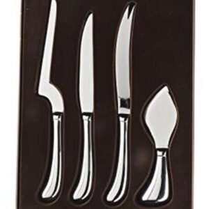 Kaasmes Set - 4-delig, Roestvrij Staal, Elegant Design (9101009186700)