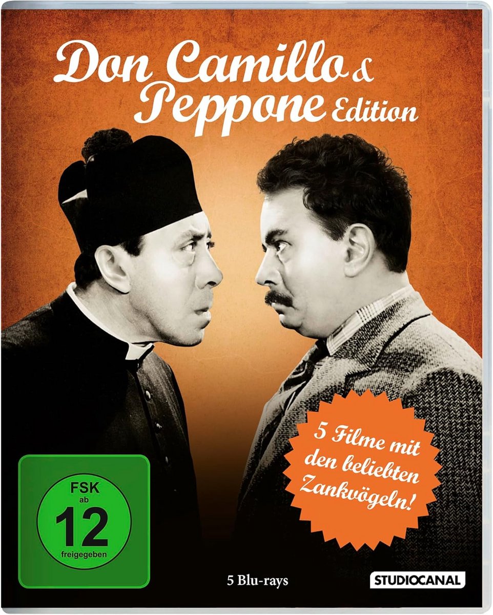 Komische Geschichten uit Italië: Don Camillo & Peppone Collectie op Blu-ray (9101067583978)