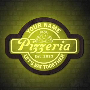 Neon Verlichting voor Pizzeria | Aangepaste Restaurant Decoratie | LED Keuken Teken (9101036342780)