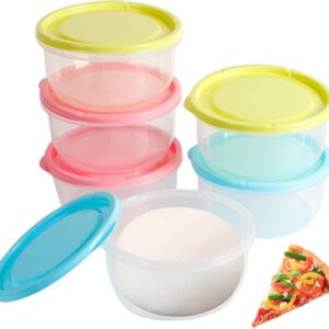 Pizza Ball Box met Deksel - 6 Stuks - Pizza Dough Box - Fermentatie Bak (9101148788827)