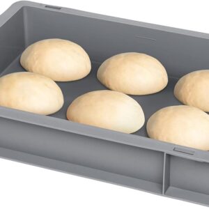 Pizzaballenbox zonder deksel - pizza box 30 x 40 x 8 cm - deegkuip en praktische pizza-accessoires (9101138300312)