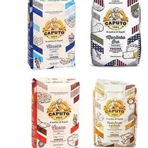 Pizzamel Testpakket - Ideaal voor Napoli Pizza - 4 x 1kg (9101010019592)