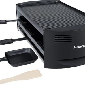 Steba RC6 - Gourmetset met speciale pizza functie - 6 personen - 1500 Watt - 2 m snoer (4011833303684)