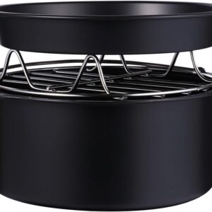 Accessoires voor Airfryer XXL - 3-delige set voor cake, pizza en grill - Geschikt voor 16 cm modellen (3255859025507)