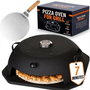 Draagbare Buiten Pizzaoven Set voor Barbecue met Pizzasteen en Opscheplepel (9101119171795)