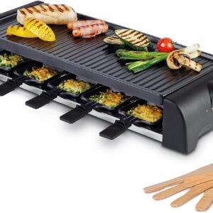 MMP® Gourmetstel - Gourmet - Gourmetplaat - Zwart - ‎65cm x 25cm x 11cm (6153905112157)