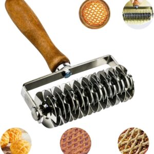 Professionele Deegsnijder voor Perfecte Koekjes en Pizza's - RVS Snijgereedschap, Bakaccessoires, 13.3 × 20.5 cm (2968062532649)